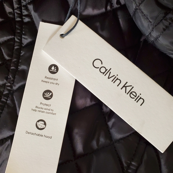 Calvin Klein Women's Quilted Jacket NWT - Picture 3 of 3
